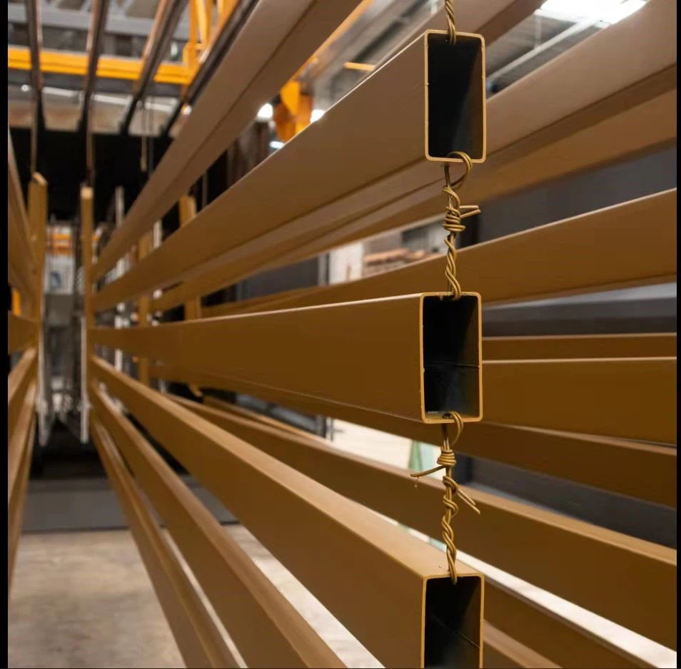 clients powder coating line clients powder coating line