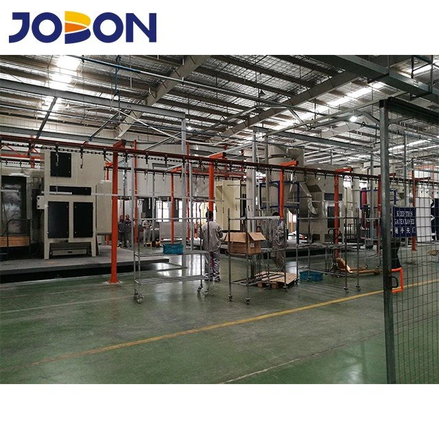 automatic powder coat line