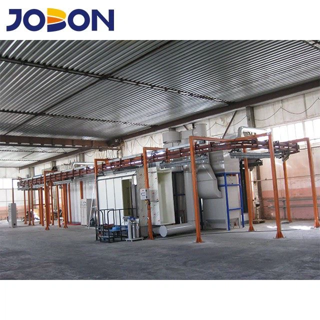 High Efficiency Overhead Power And Free Chain Powder Coating Line