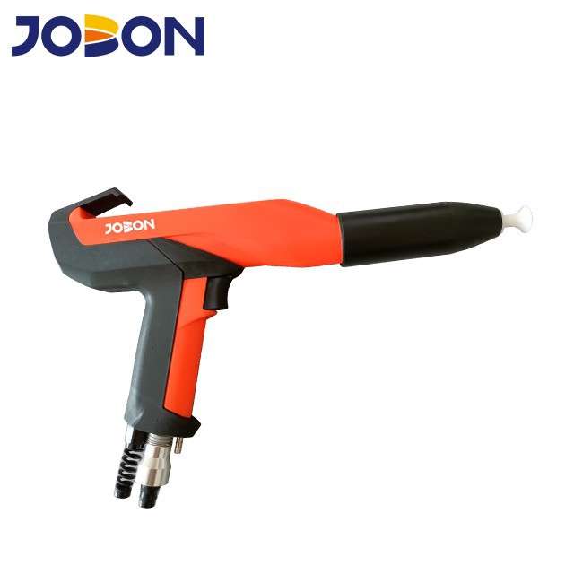 Powder Coating Spray Gun With Control Unit And Hopper
