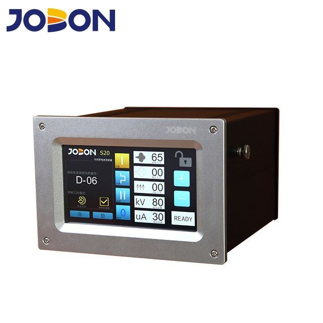 Powder Coating Spray Gun With Control Unit And Hopper
