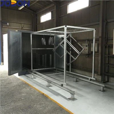 Stroškovno učinkovita pečica za električno ogrevanje s prašnim premazom