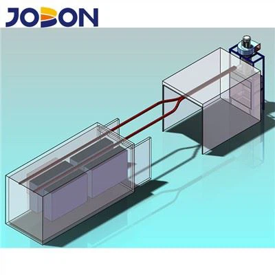Ročna linija za premaz praška s prenosno ekonomiko premazno linijo