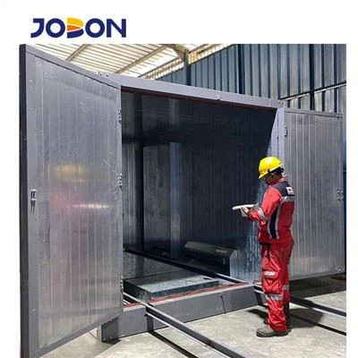 Ogrevalna pečica s praškastim premazom za strjevanje s kovinskim okvirjem