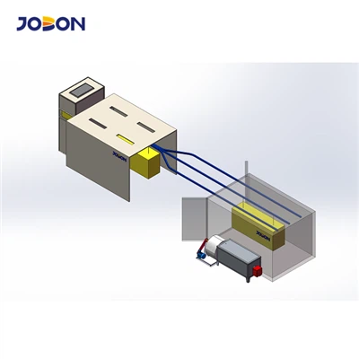 Rešitev linije za ročno prašno lakiranje avtomobilskih delov